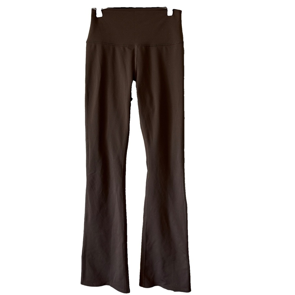 Alo Yoga Brown Women's Activewear Wide Leg Leggings Pants Size Small
